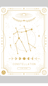 Illustration of the constellation Gemini