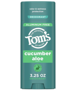 Image of Tom's cucumber aloe deodorant