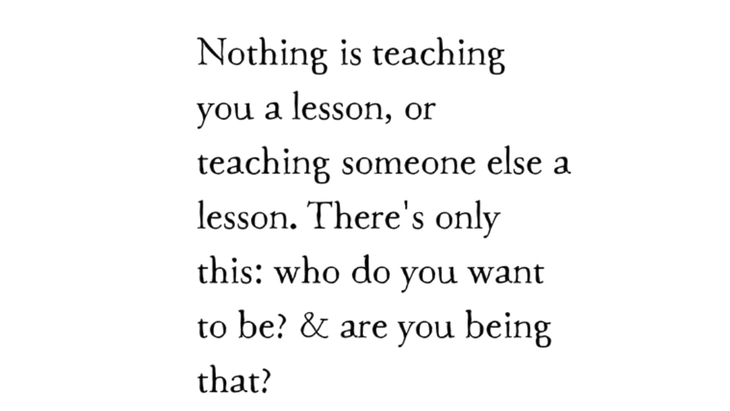 Quote about lessons in life as relates to the new Moon in Virgo