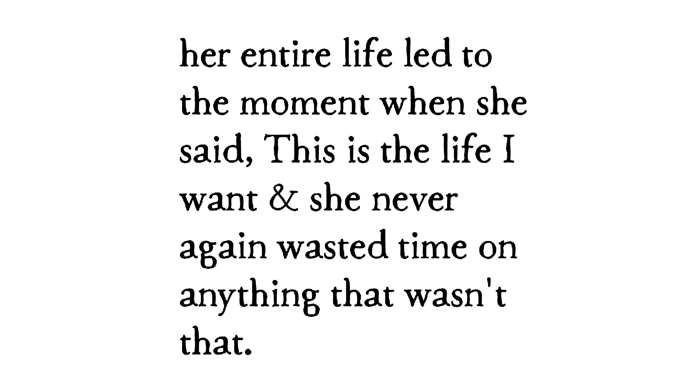 Illustration of a quote relating to weekly horoscope for September 1-7, 2024, and how there's no time to waste on a life that isn't yours