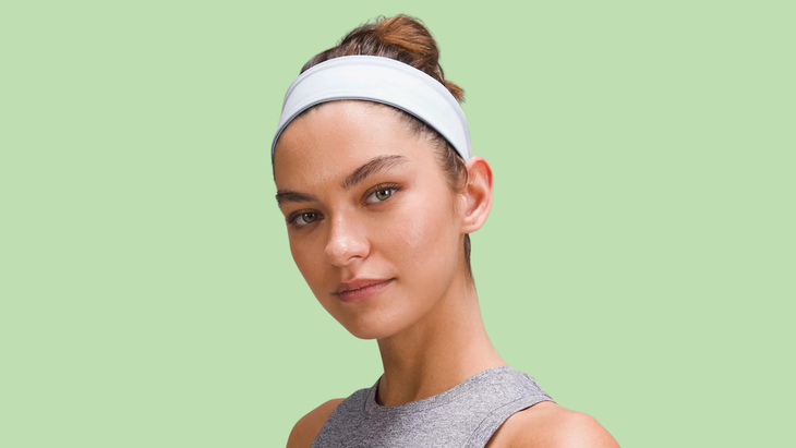 This Lulu Lemon headband is one of our favorite yoga hair accessories