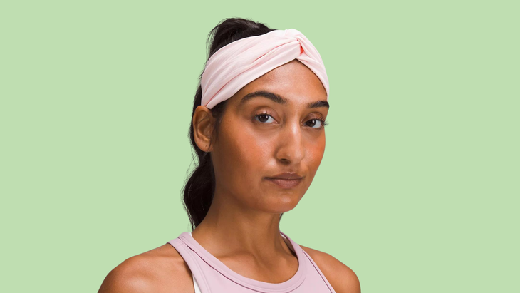 A twist headband from Lulu Lemon