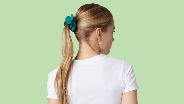 A fabric scrunchie from Vuori