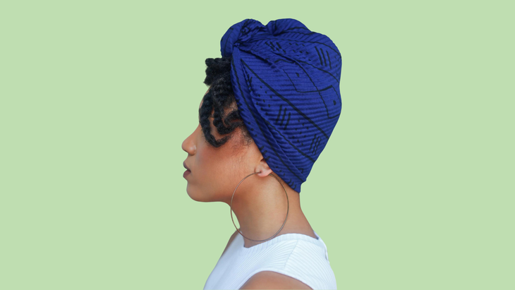 Wrap Life's head wraps protect your hair during yoga practice