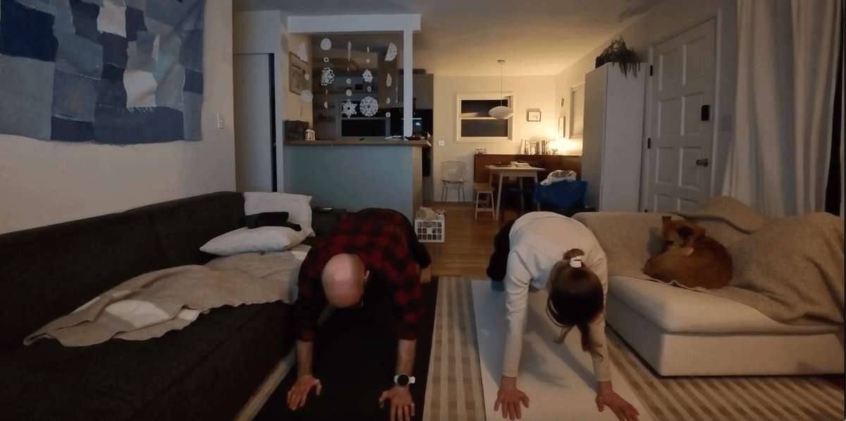 My Husband and I Tried a 30-Day Yoga Challenge. The Results Were...Unexpected.