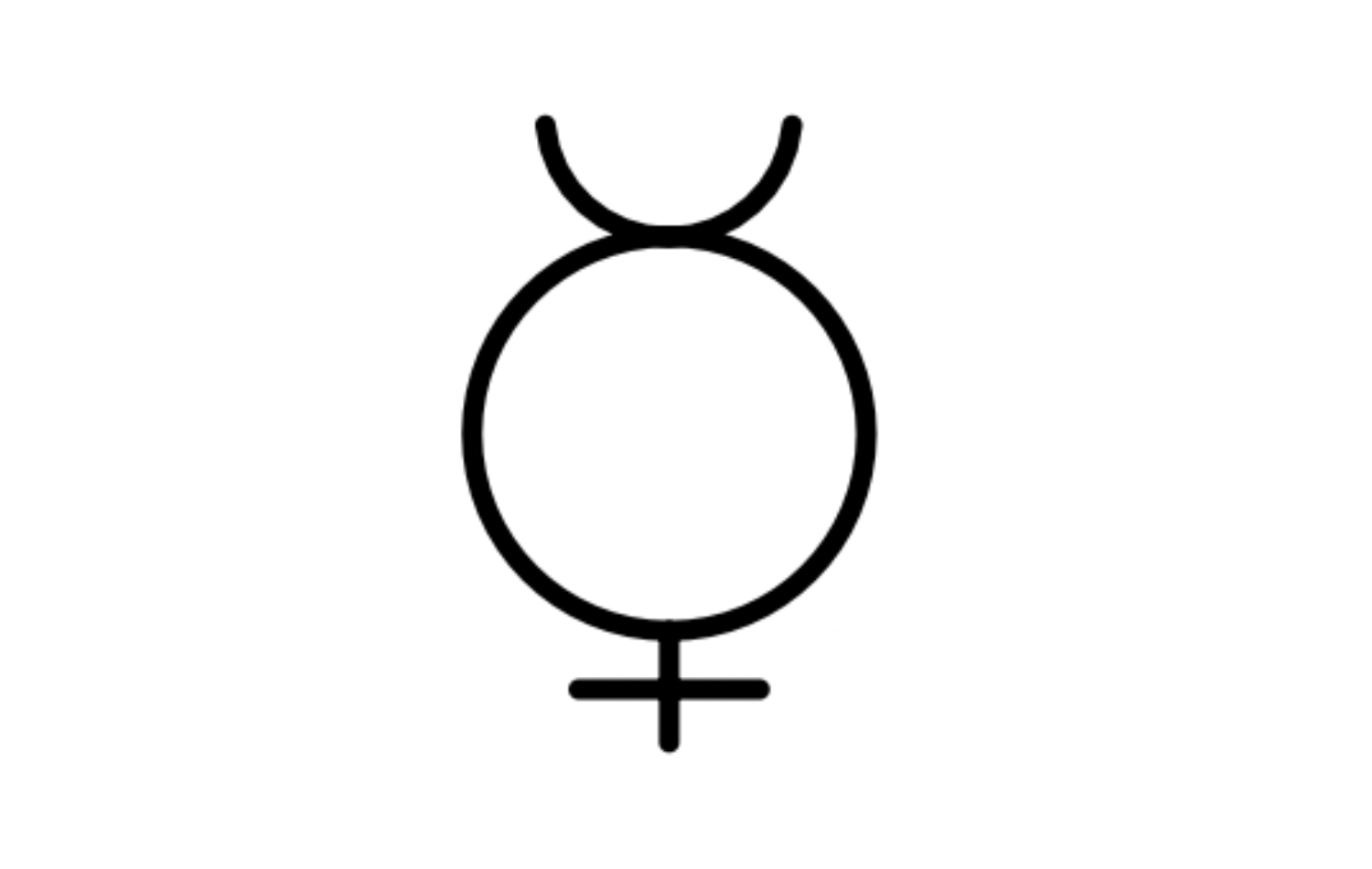 Mercury symbol astrology with its meaning of the messenger