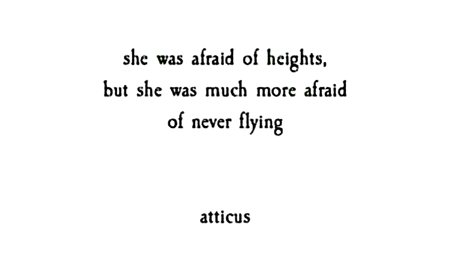 Quote from the poet Atticus about taking risks like one would do on the new Moon in Taurus