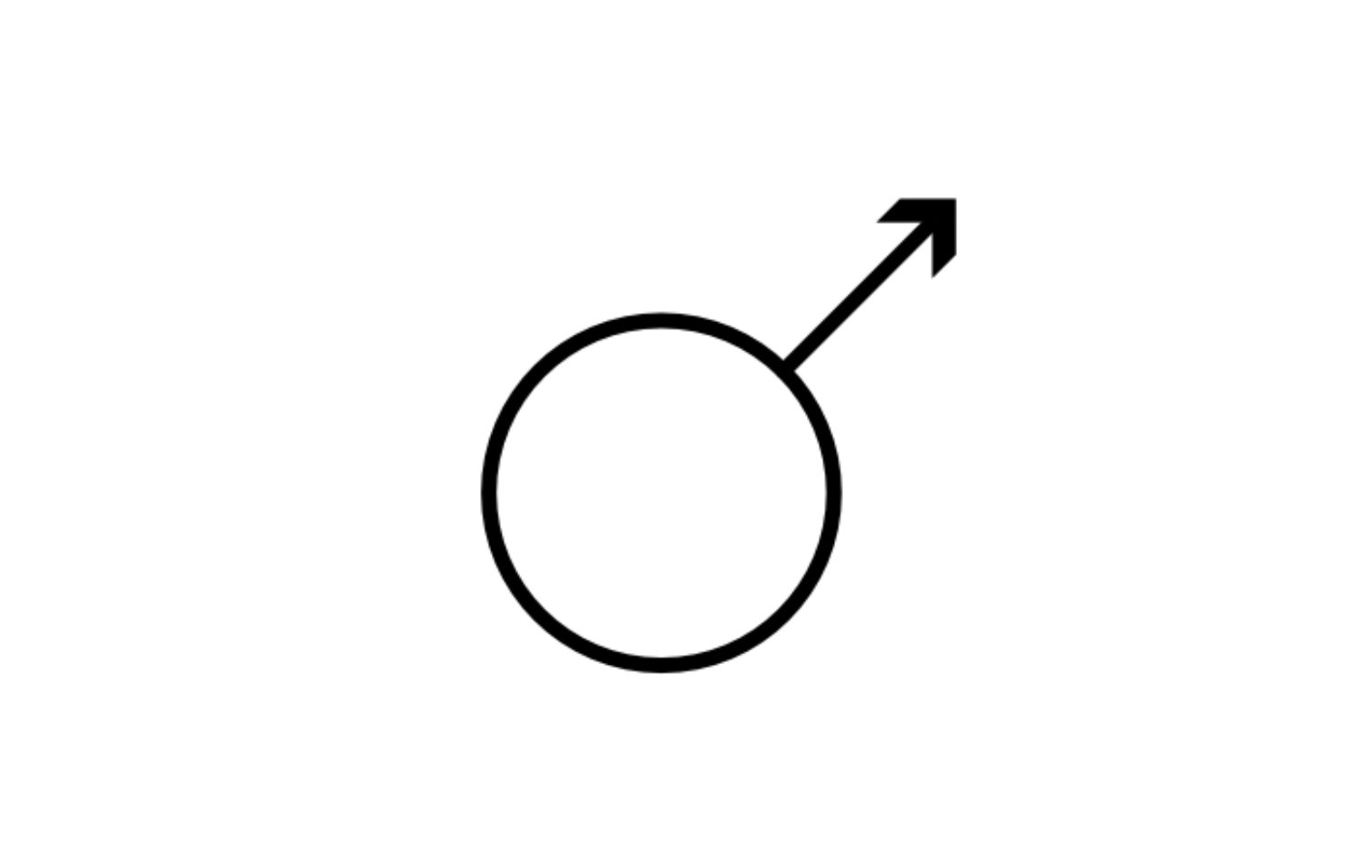 Mars symbol astrology is the symbol for the masculine