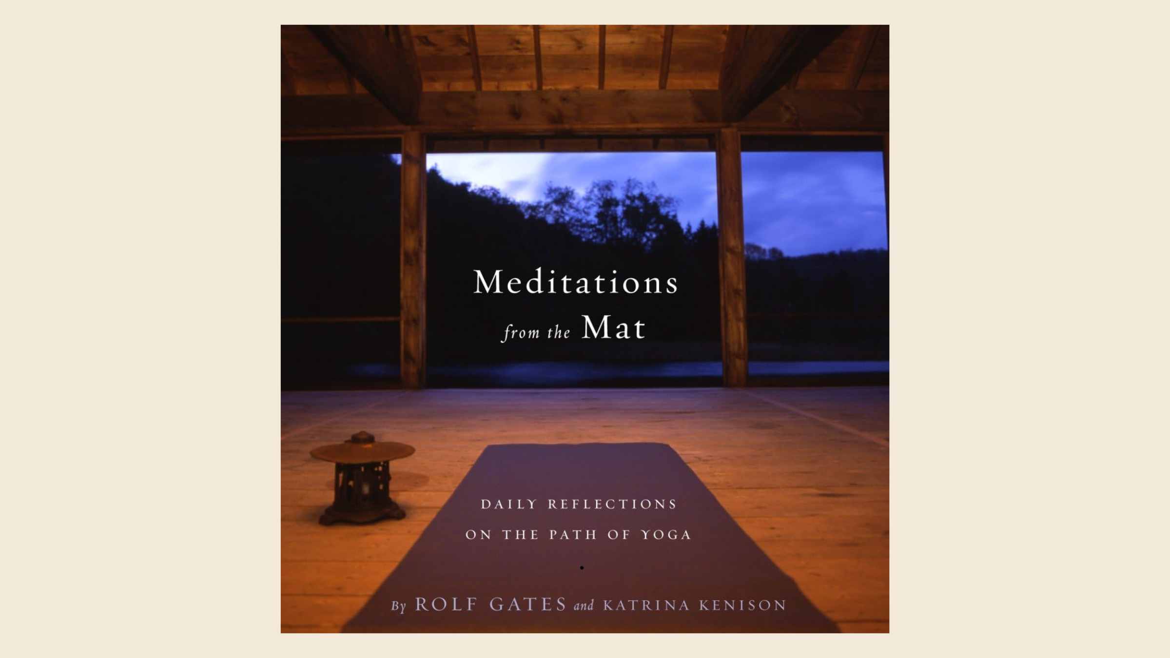 best yoga books meditations from the mat