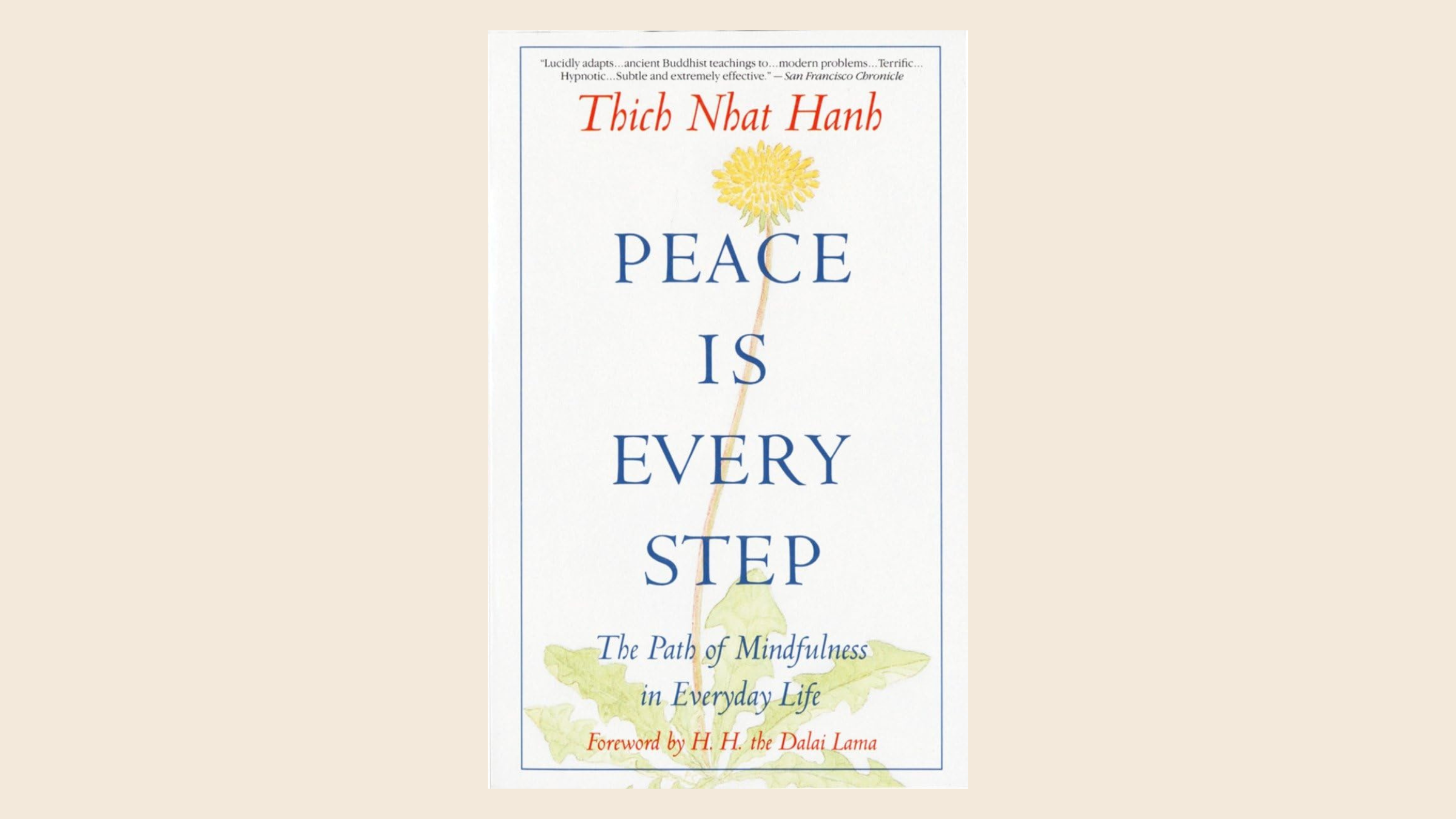 yoga books peace in every step