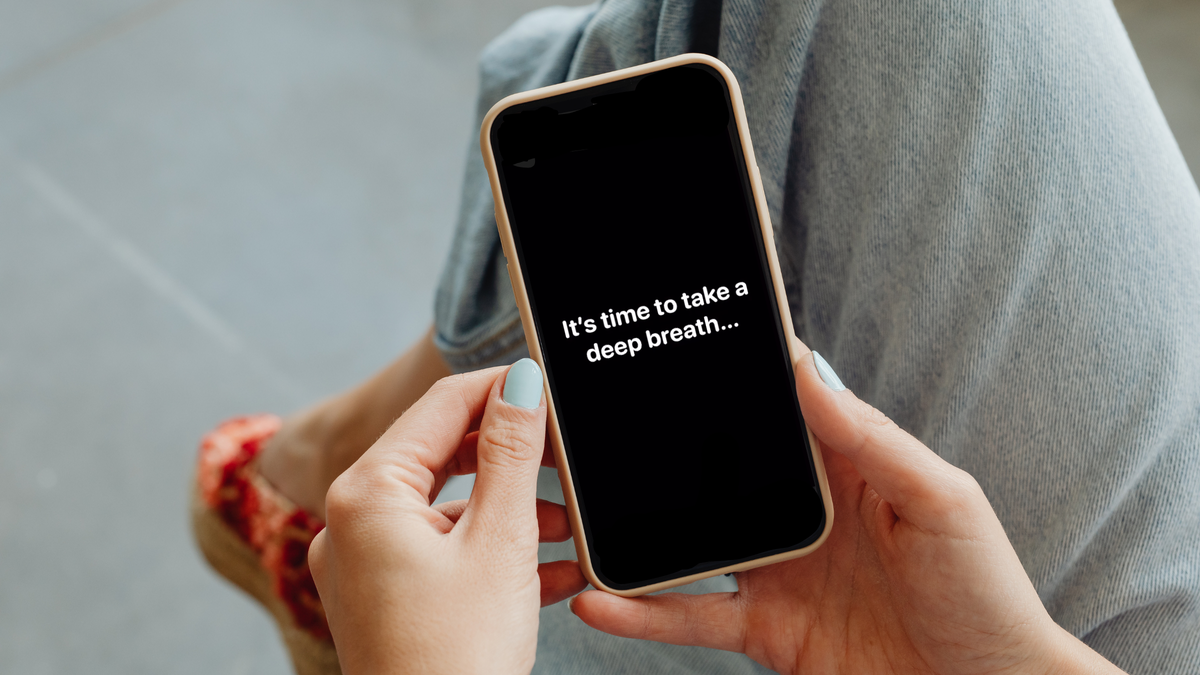 This App Helped Me Trade Dopamine Hits for Deep Breaths