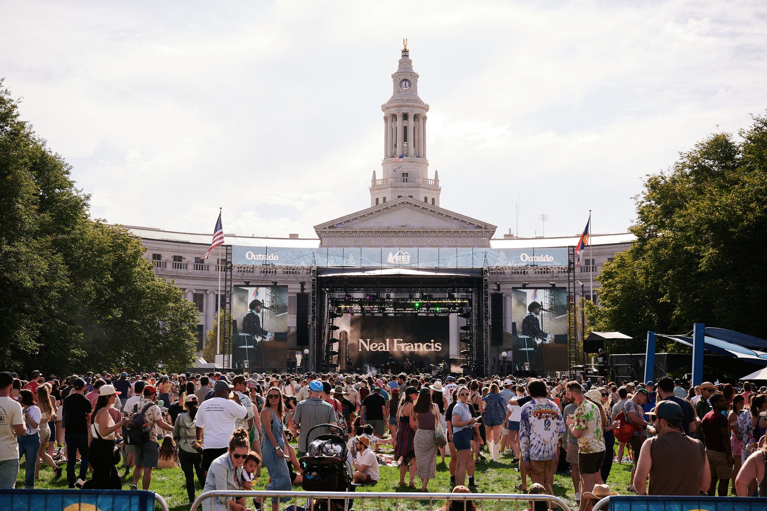Neal Francis performs at the Outside Festival