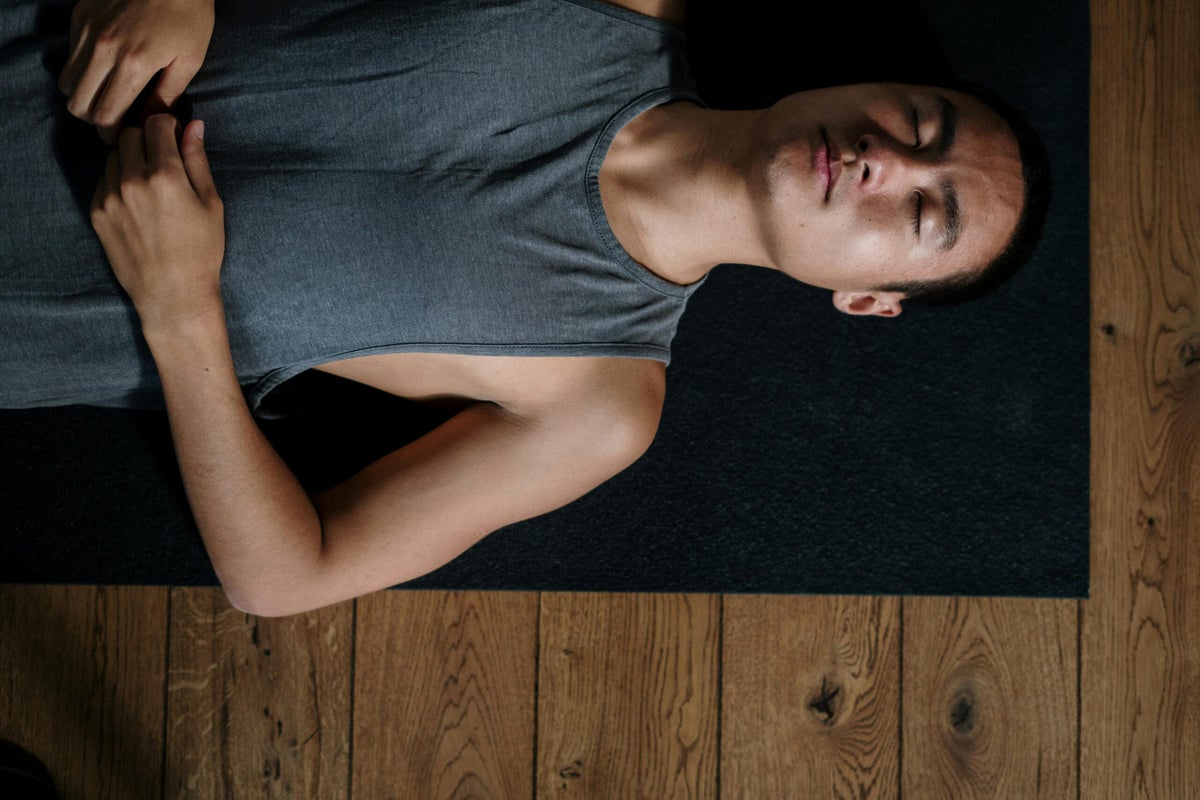 Overwhelmed? Just 3 Minutes in This Restorative Pose Will Help.
