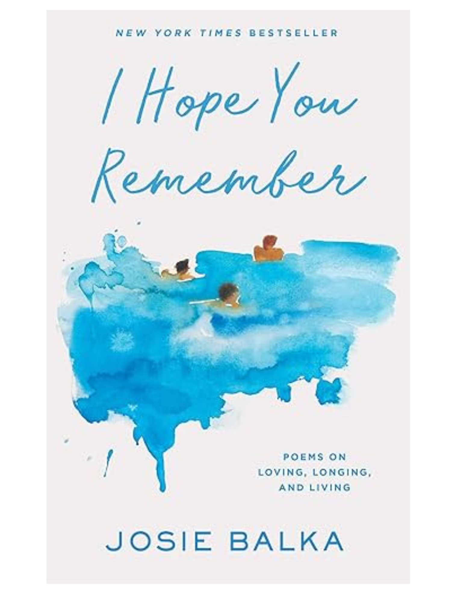 Book cover of I Hope You Remember, a book of Josie Balka poetry