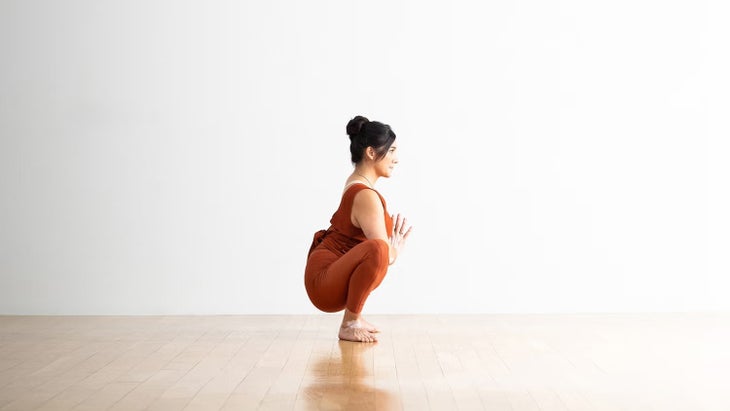 2025 astrology yoga poses include malasana
