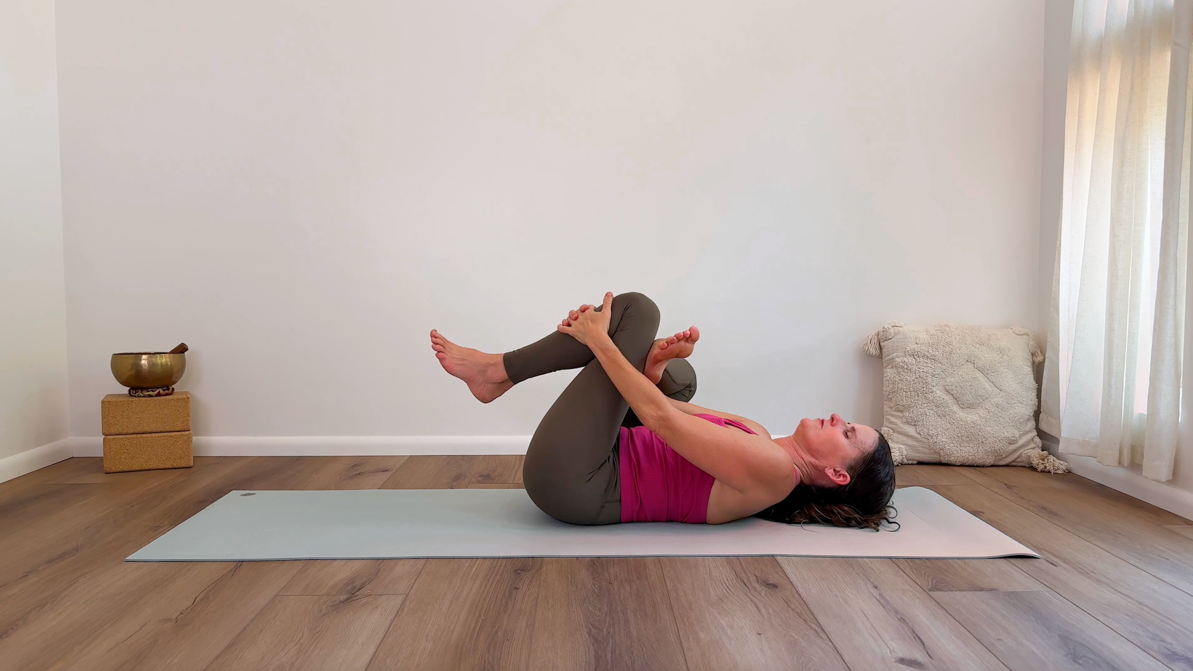 Yoga teacher Devi Daly in Figure 4