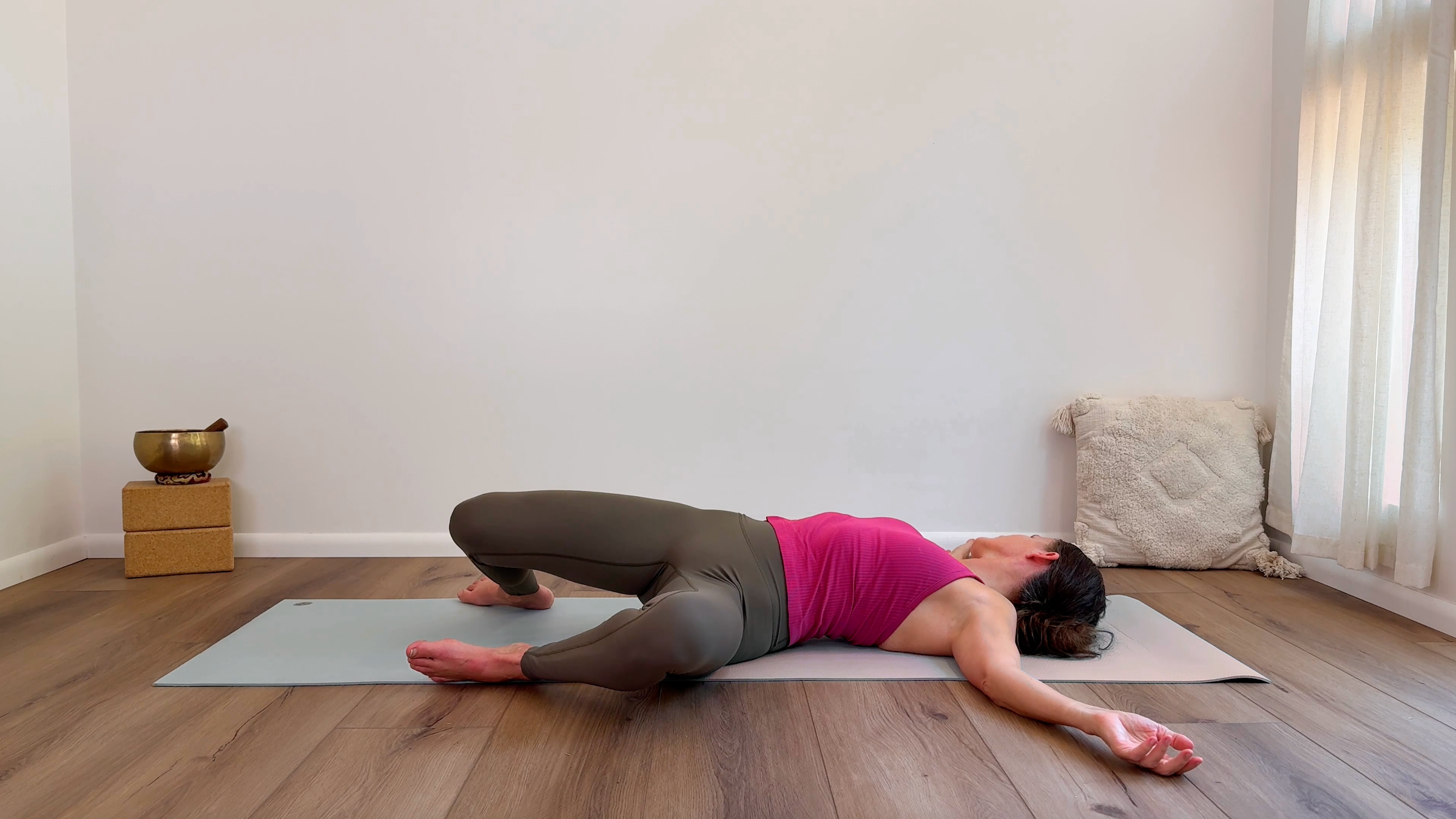 Yoga teacher Devi Daly in Windshield Wipers