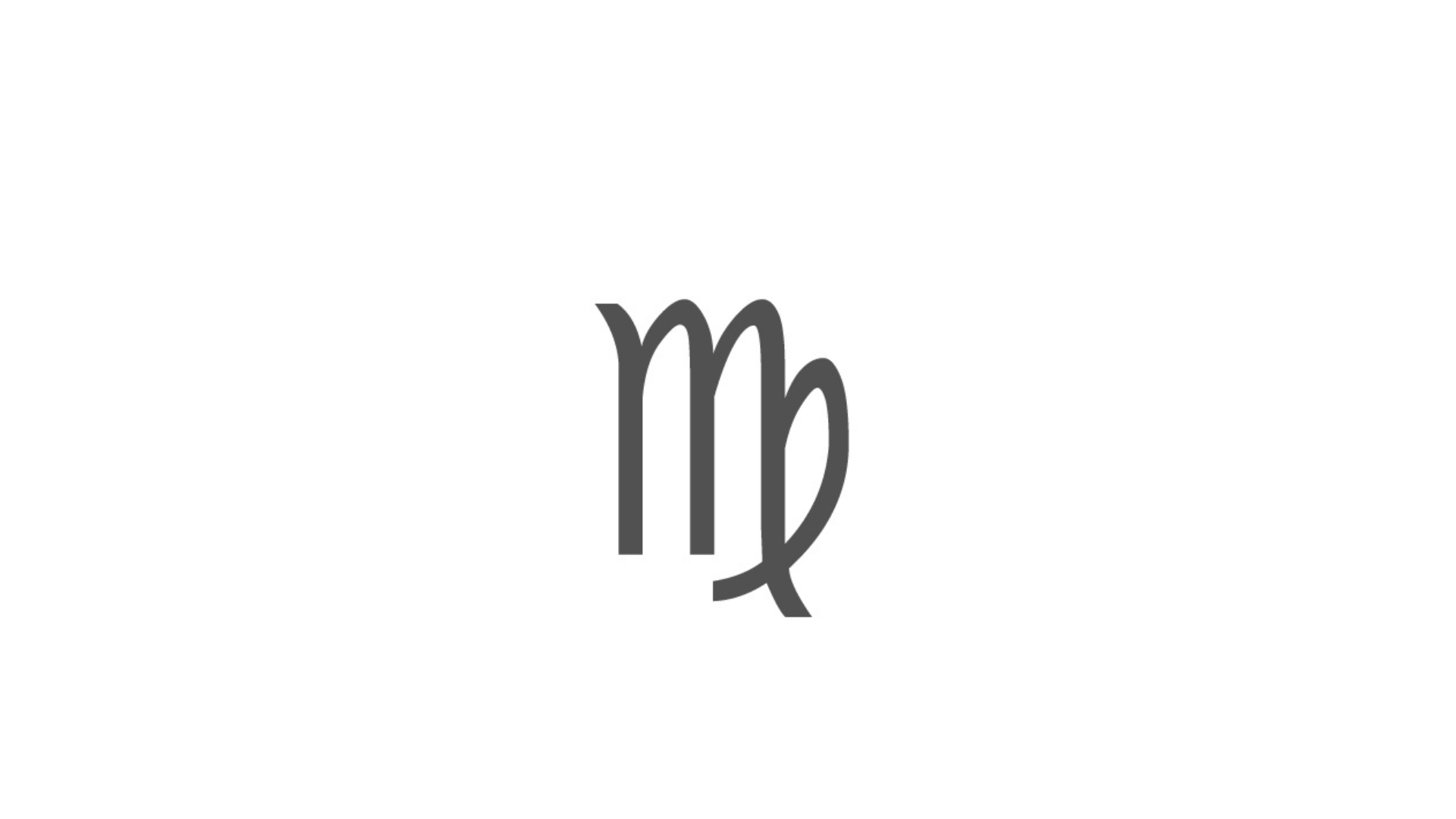 Symbol for Virgo sign