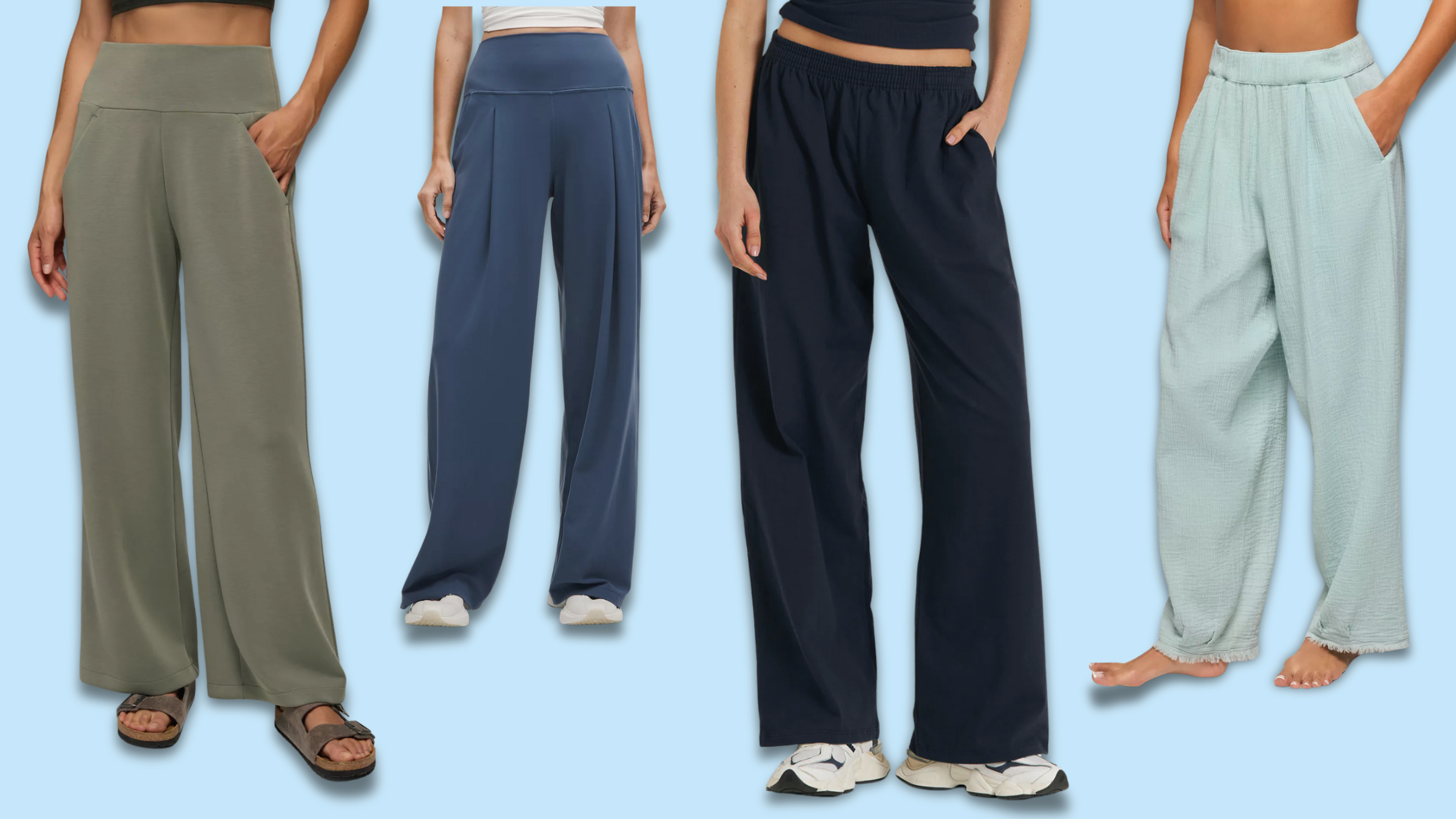 wide leg yoga pants