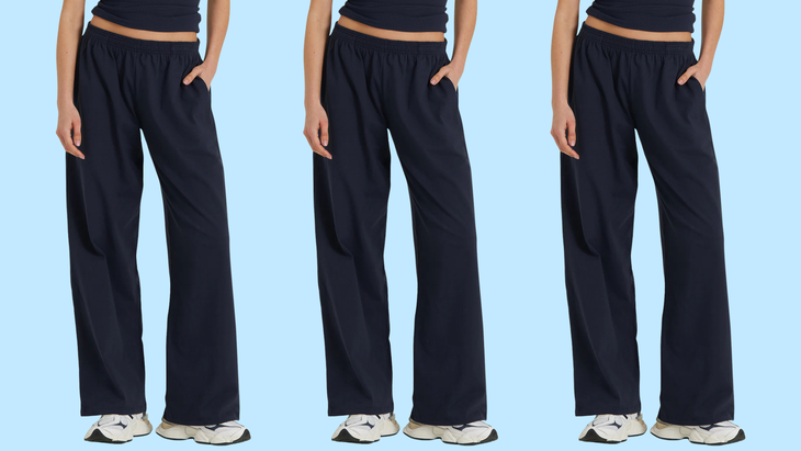 wide leg yoga pants from set