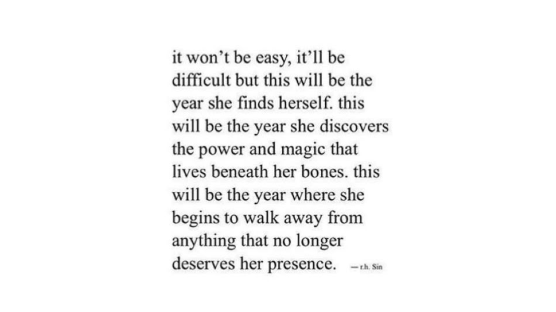 Quote in black and white about leaving what is not your truest self behind in light of the weekly horoscope for September 7-13, 2025