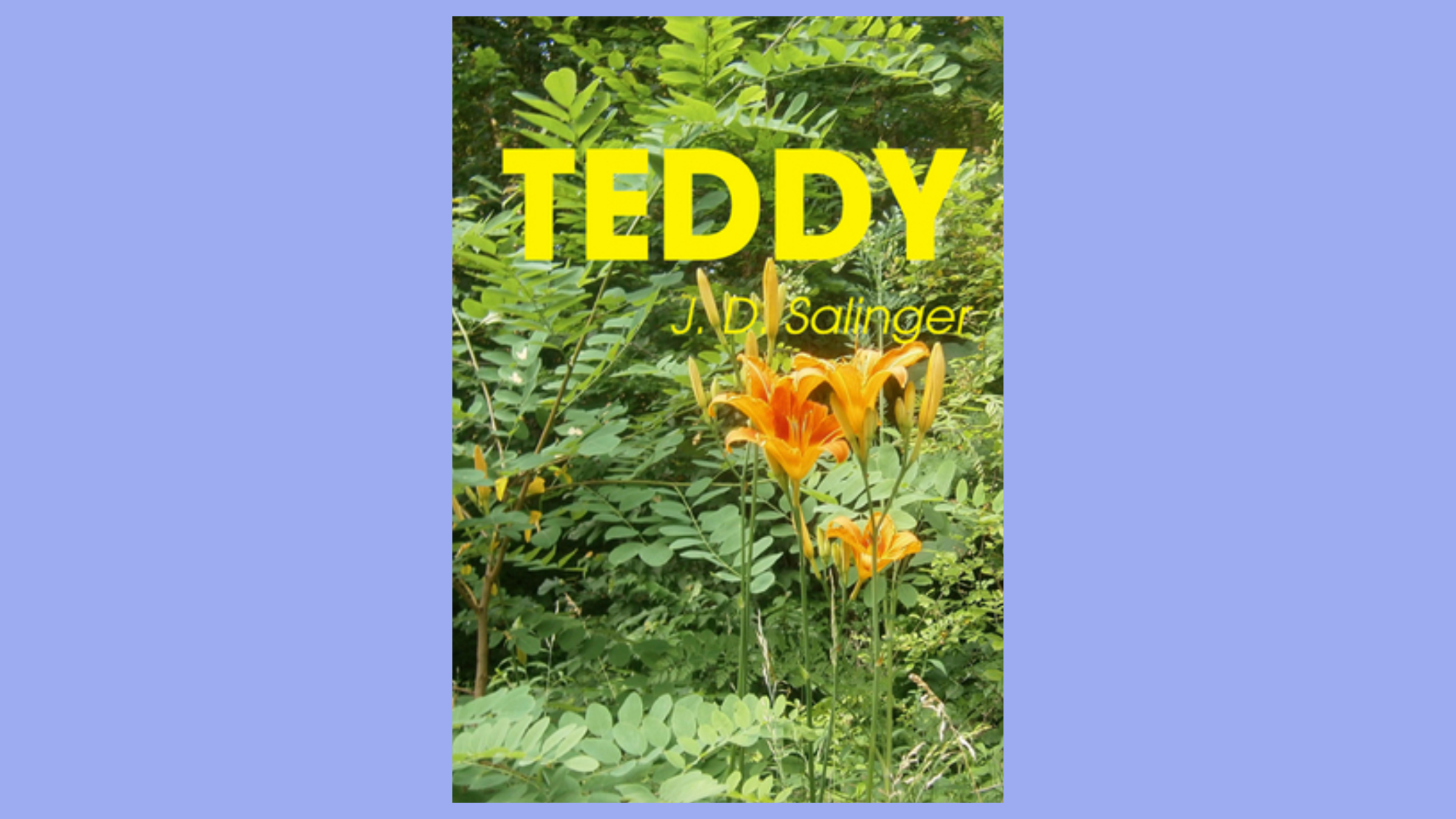 Yoga books: Teddy by JD Salinger