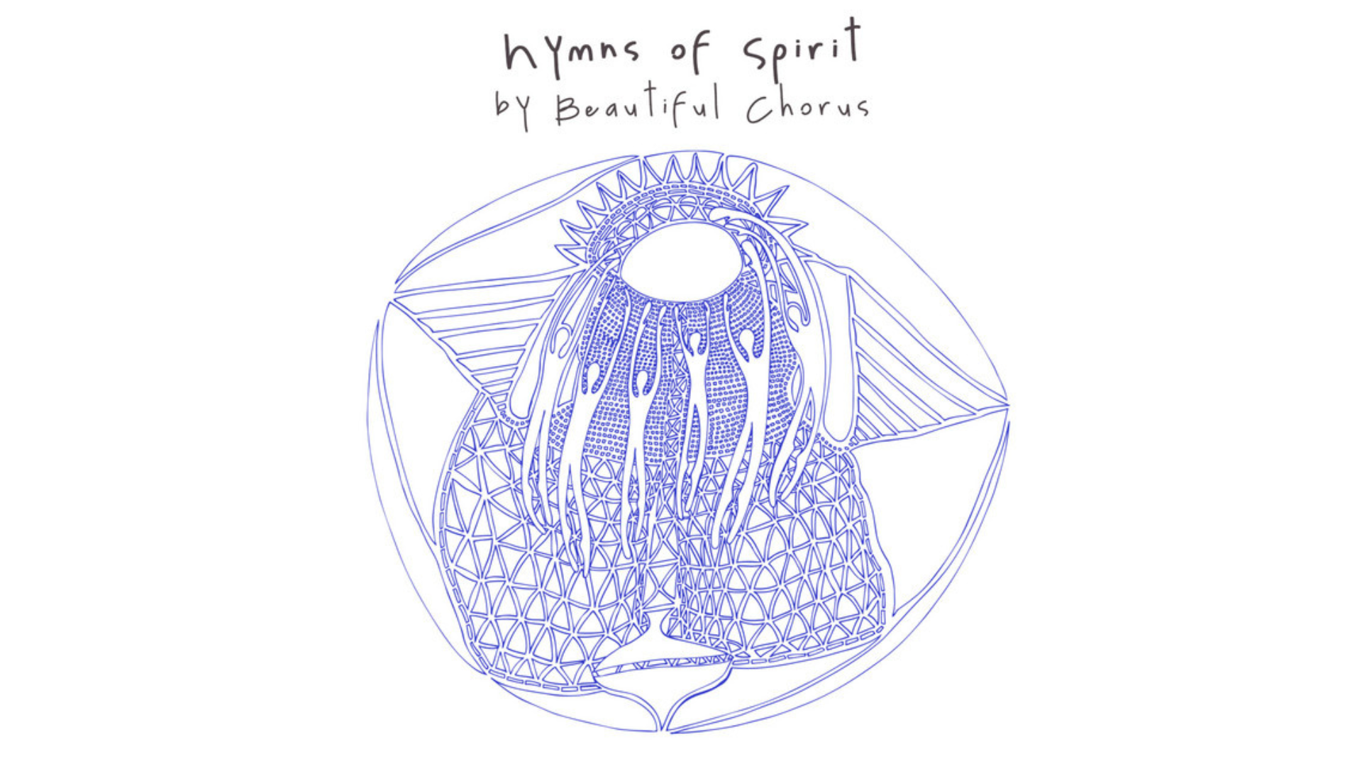 Album cover for yoga songs by Beautiful Chorus