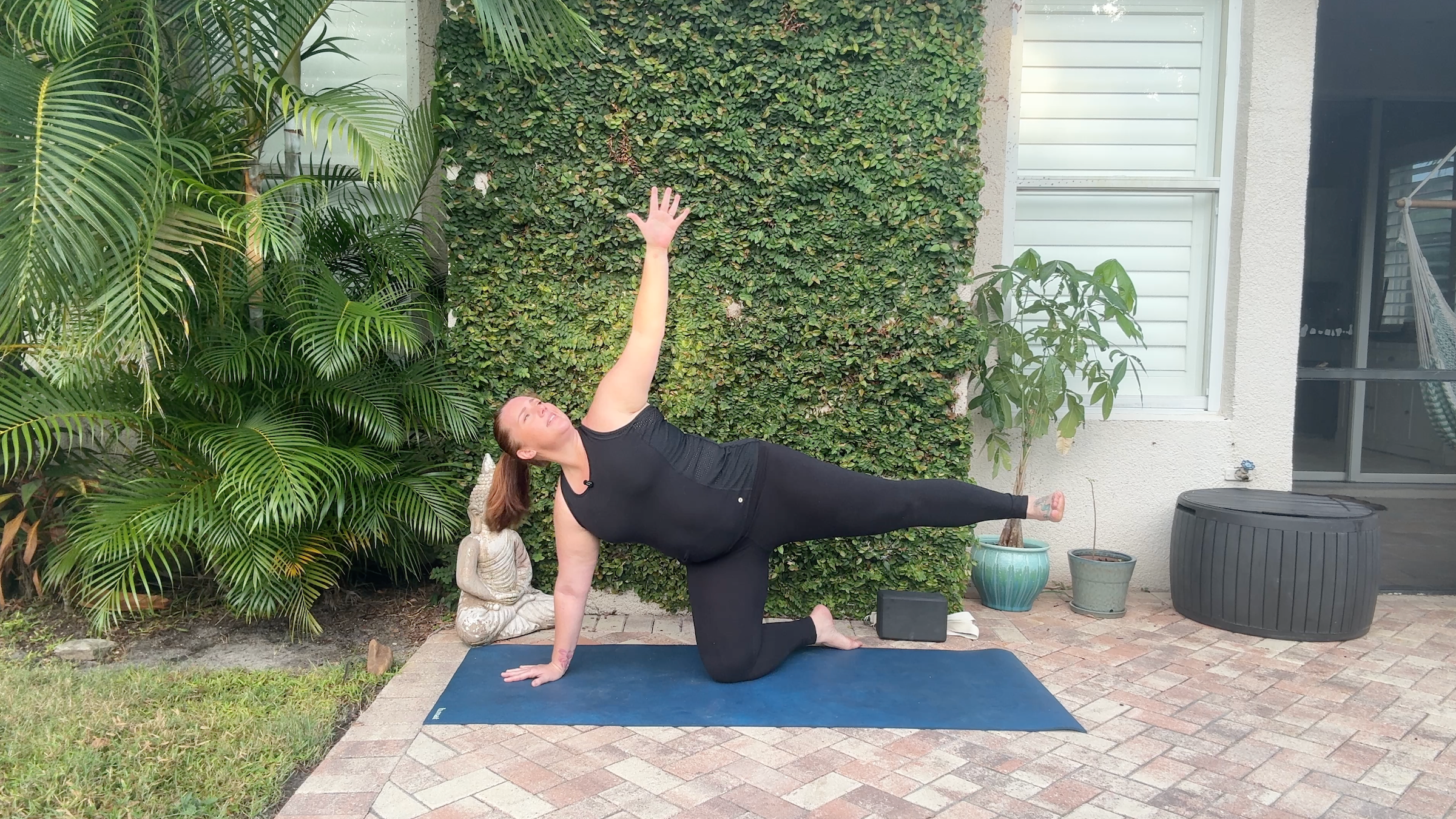 Denver Clark in Side Plank