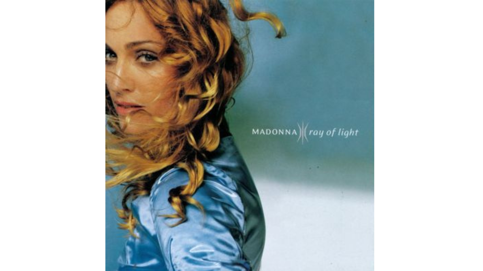 Madonna's Ray of Light album cover that was inspired by yoga
