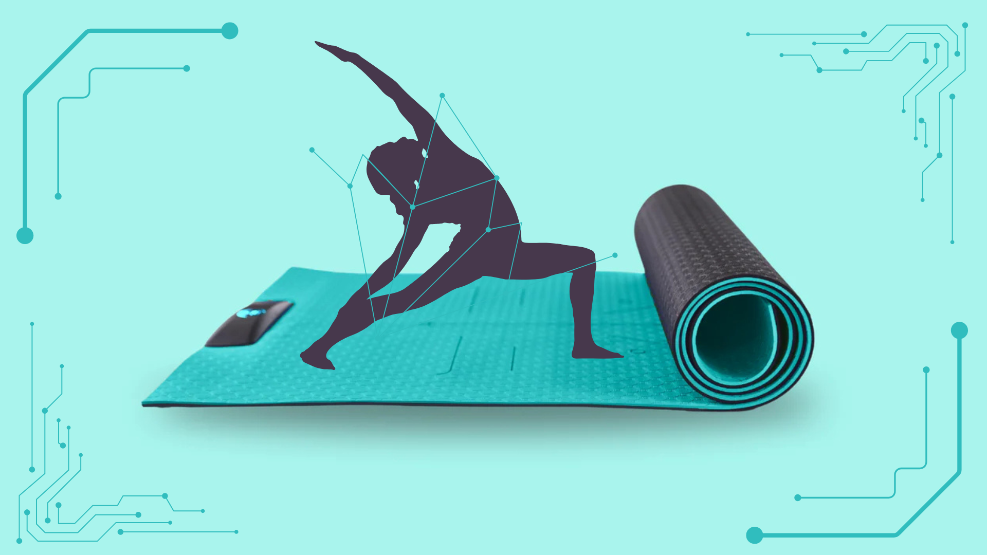 Woman on a YogiFi Smart Mat