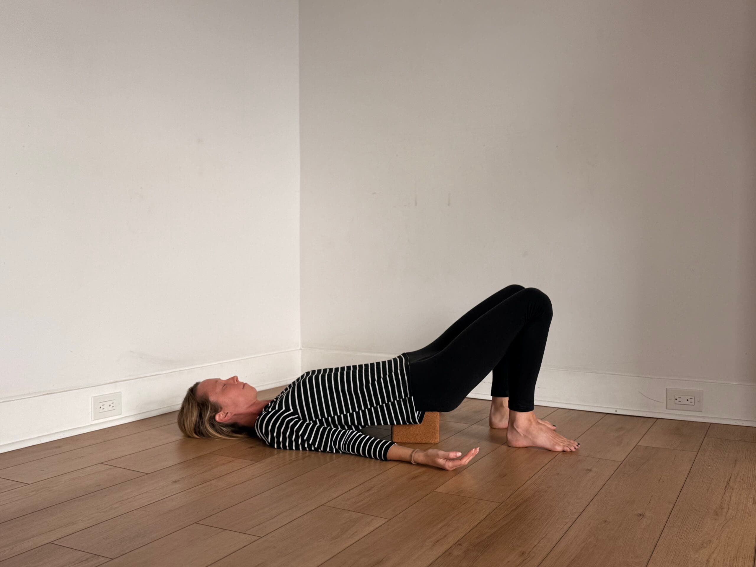 Supported Bridge Pose