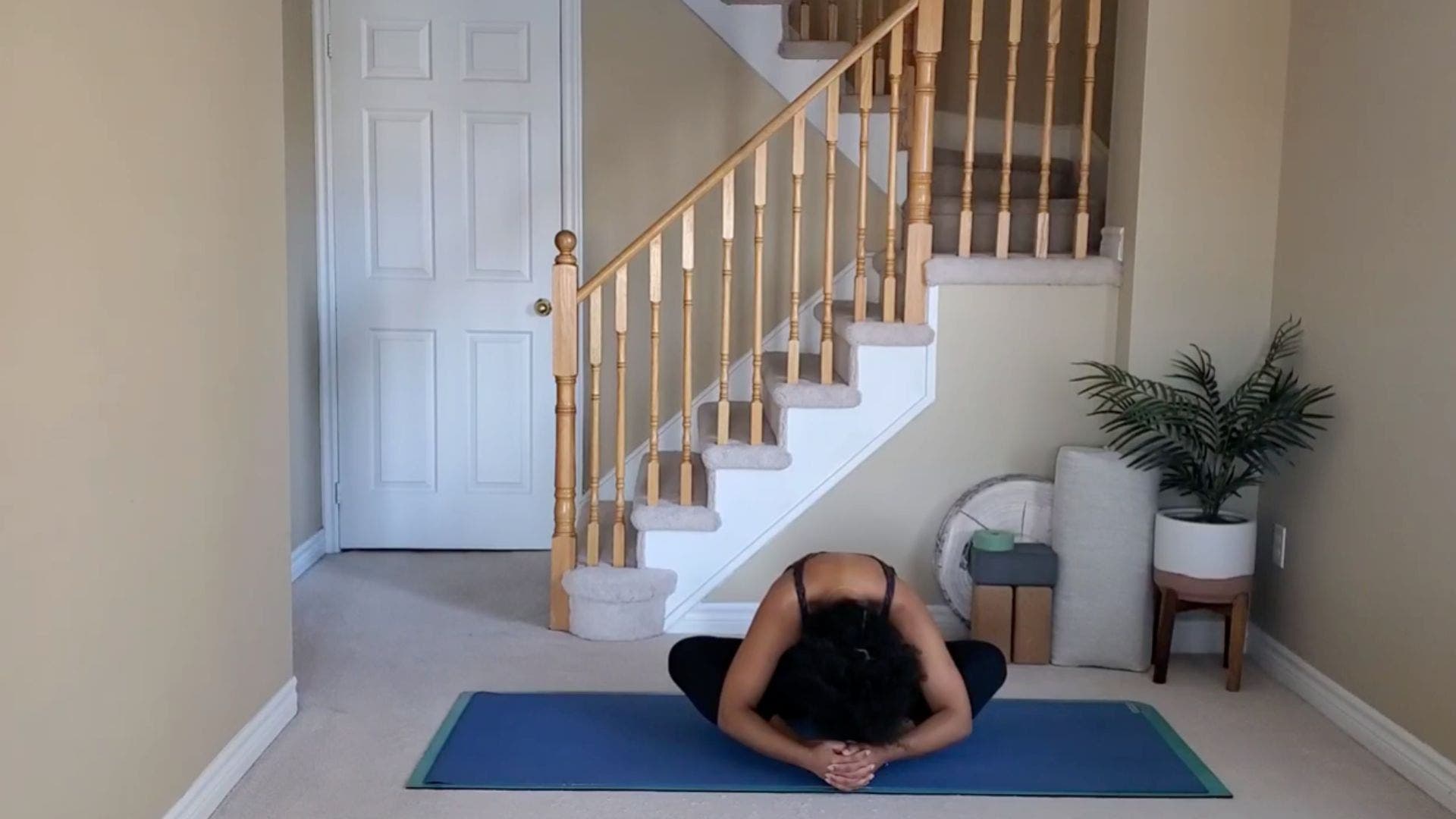 Bound angle pose