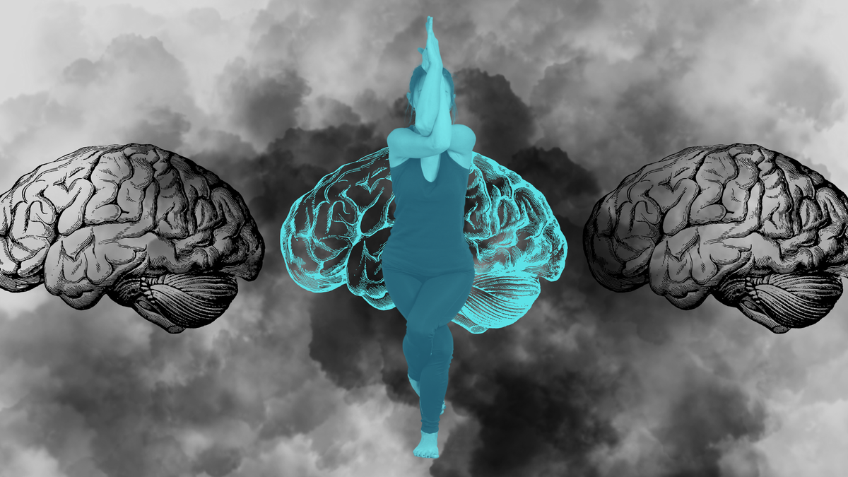 8 Yoga Poses to Clear Brain Fog (Which a New Study Shows We All Have)