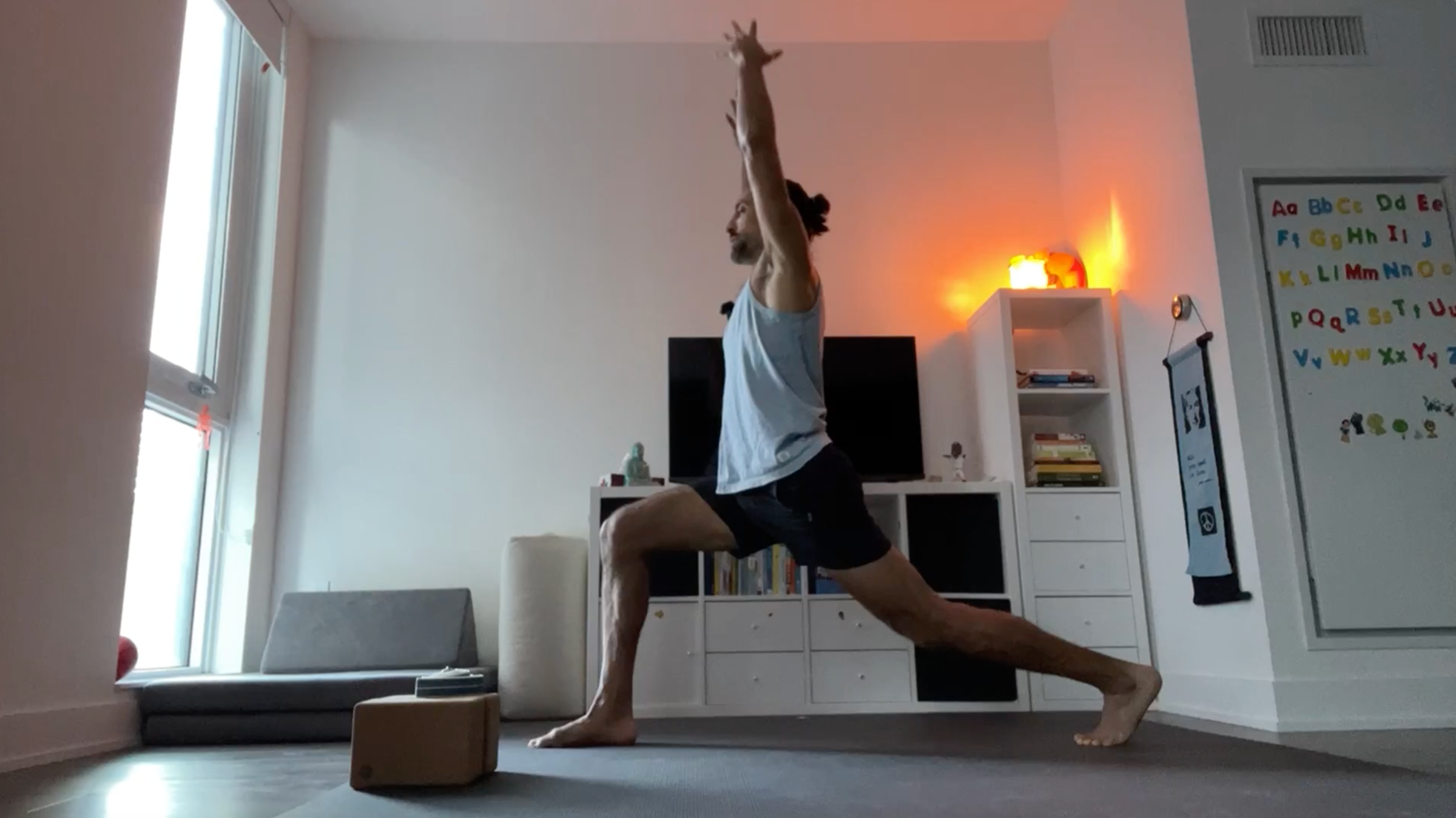 Teacher Jaffer Hussain in Warrior 1