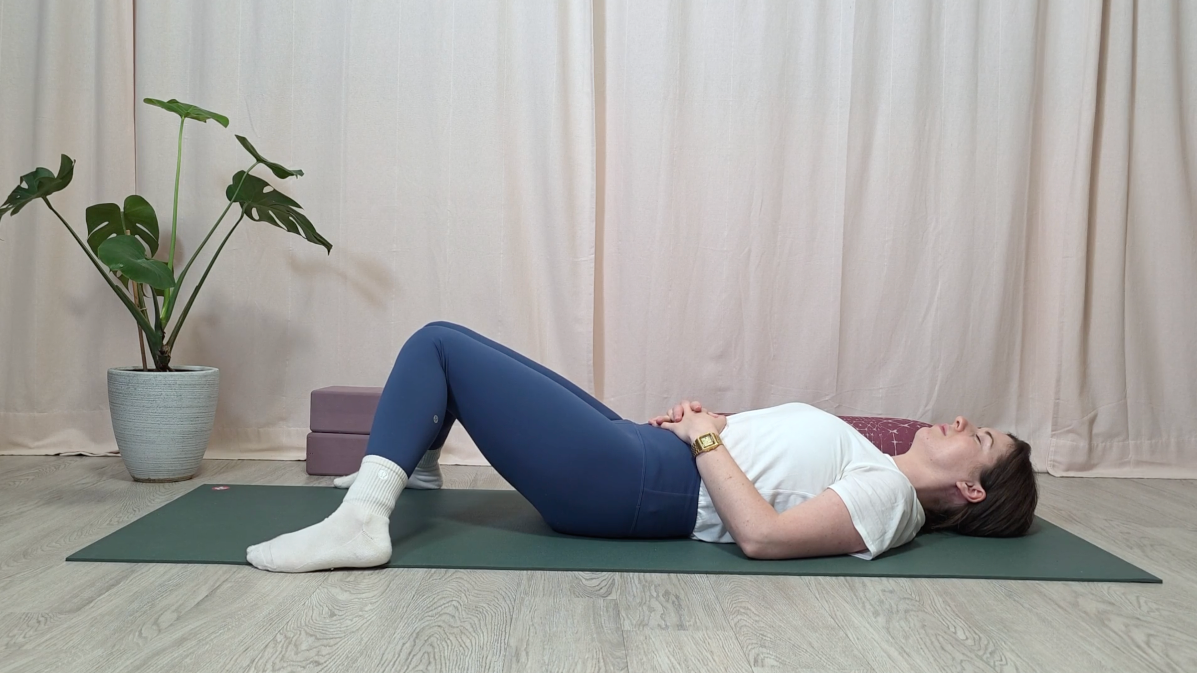 Teacher Katie McGrath in Constructive Rest