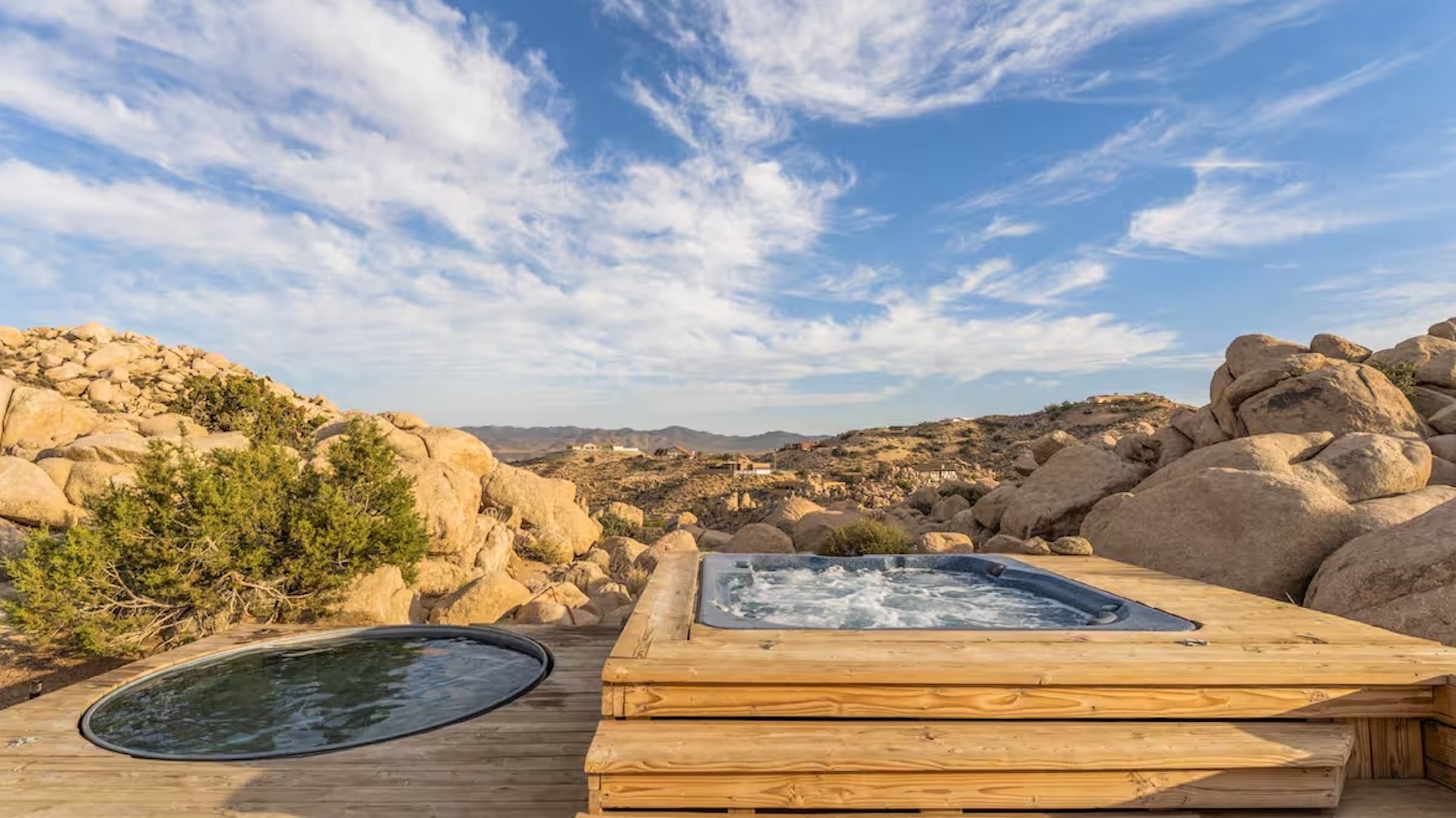 Pools at an Airbnb in Yucca Valley, California