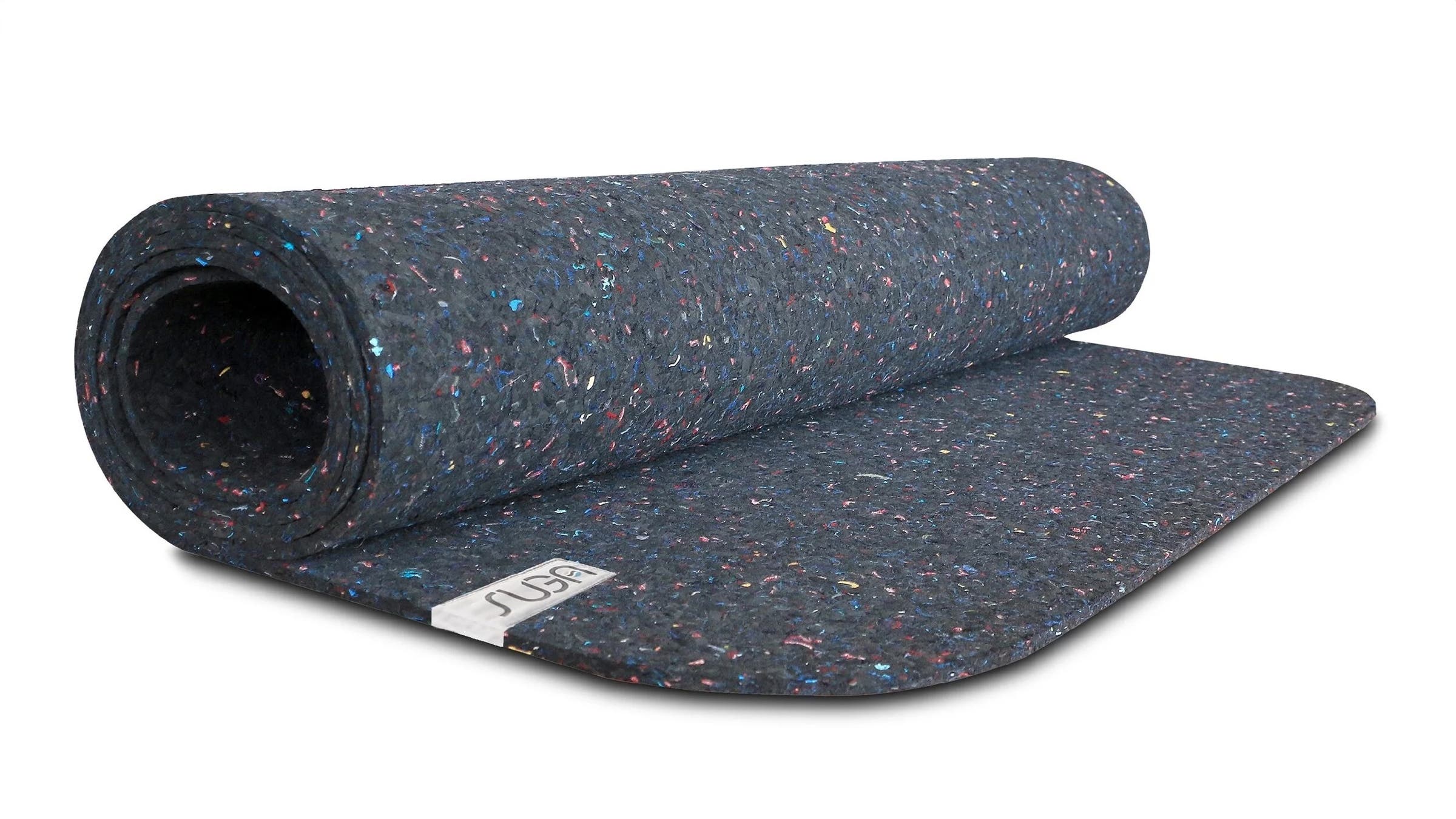 SugaMat Recycled Wetsuit Yoga Mat on white background