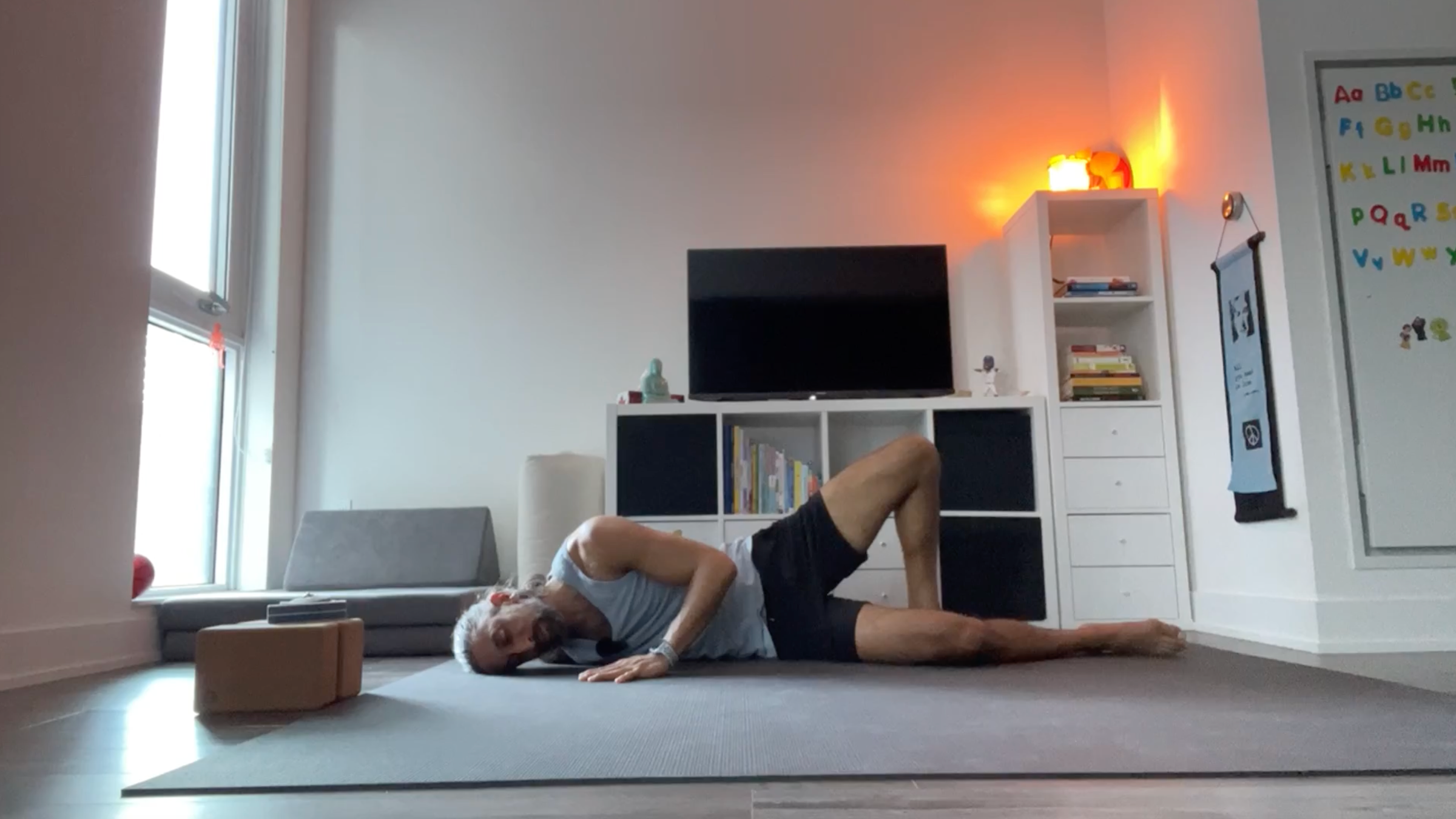 Teacher Jaffer Hussain in Broken Wing