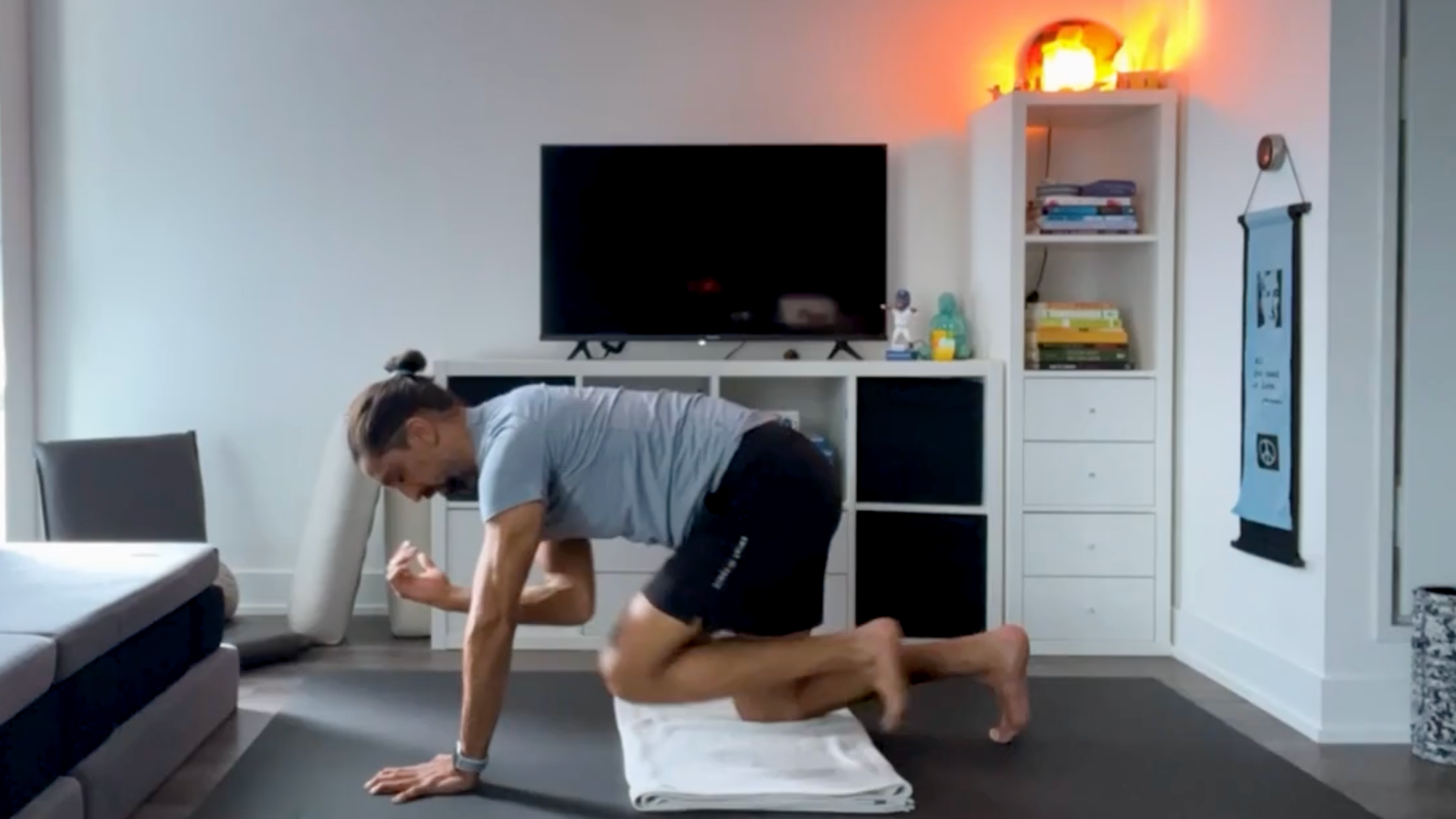 Teacher Jaffer Hussain in Dynamic Bird Dog