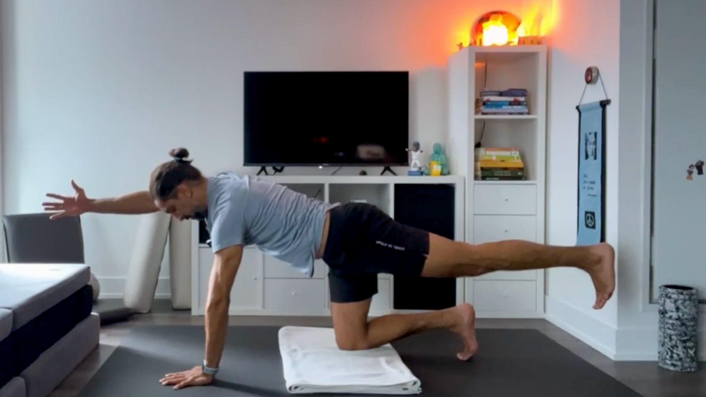 Teacher Jaffer Hussain in Dynamic Bird Dog