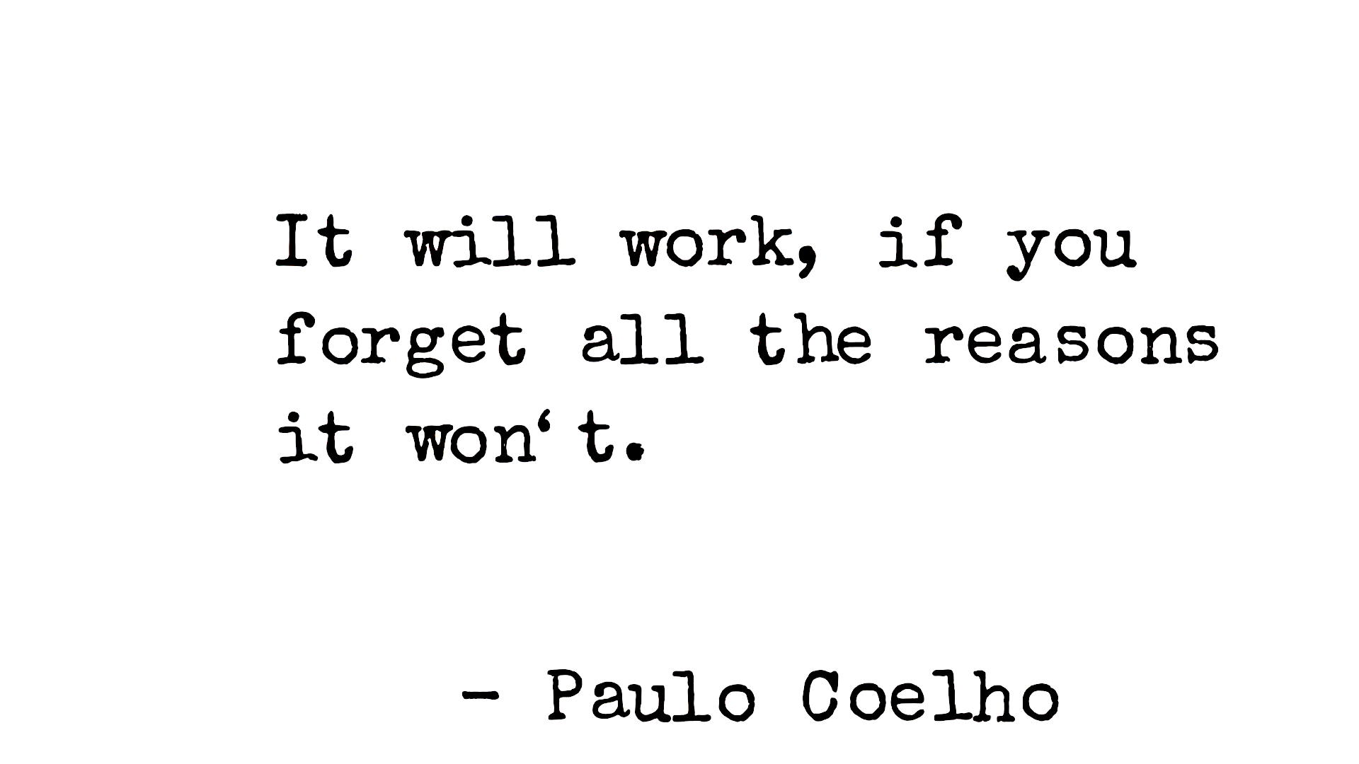 Black typewritten quote on a backdrop of white that relates to the full Moon in Libra April 2026