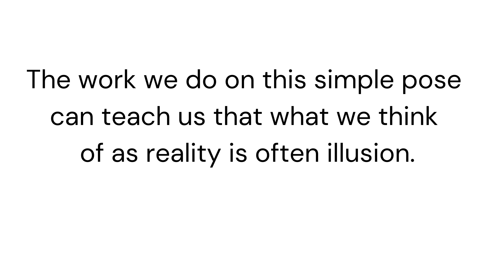 Black and white quote