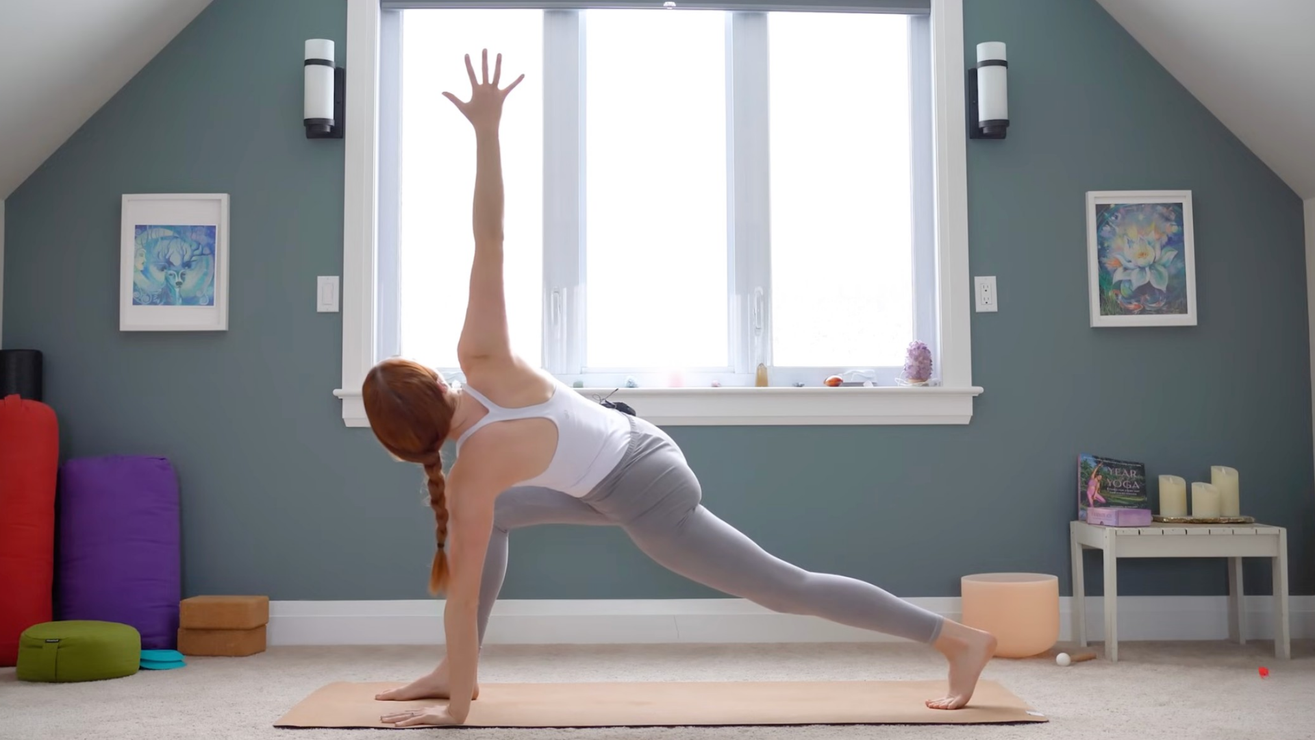 Woman in Revolved Twist Lunge 