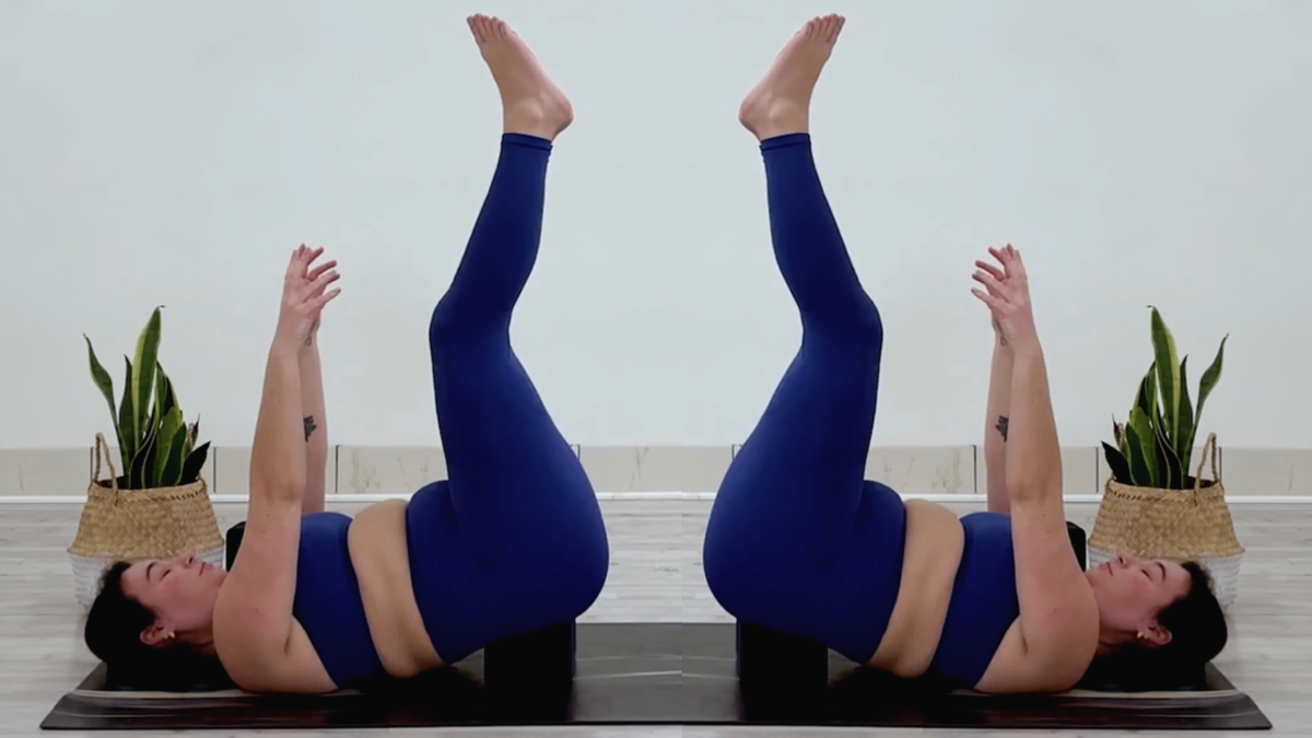 Feeling Overstimulated? This 14-Minute Yoga Practice Will Get You Out of Your Head.