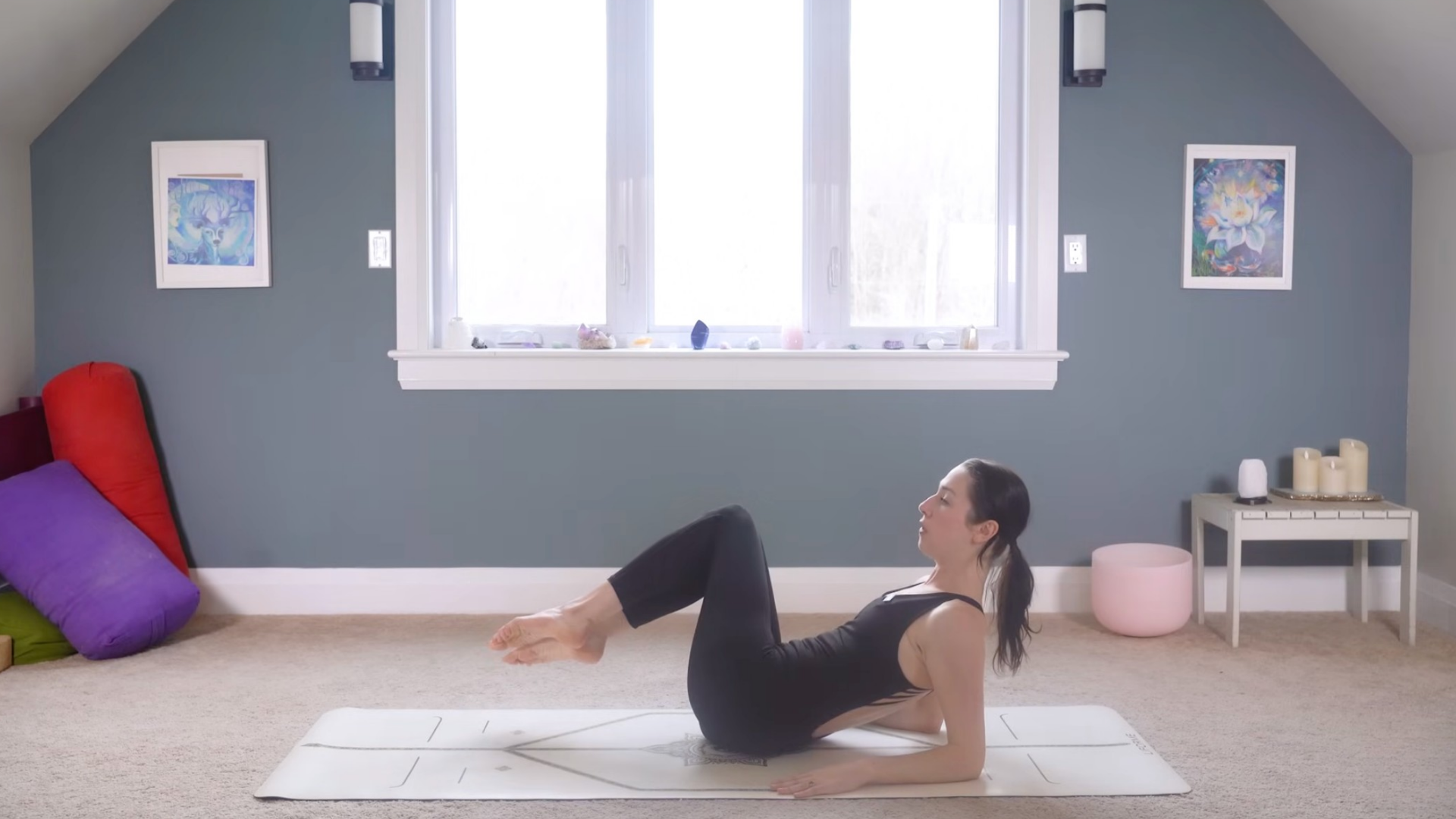 20-Minute Morning Yoga and Pilates for Full-Body Strengthening