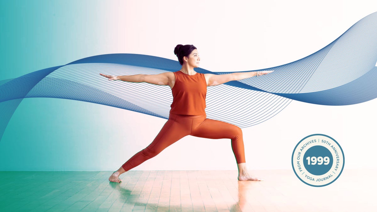 Struggling in Warrior 2? Here's How to Work With Gravity Instead of Against It.