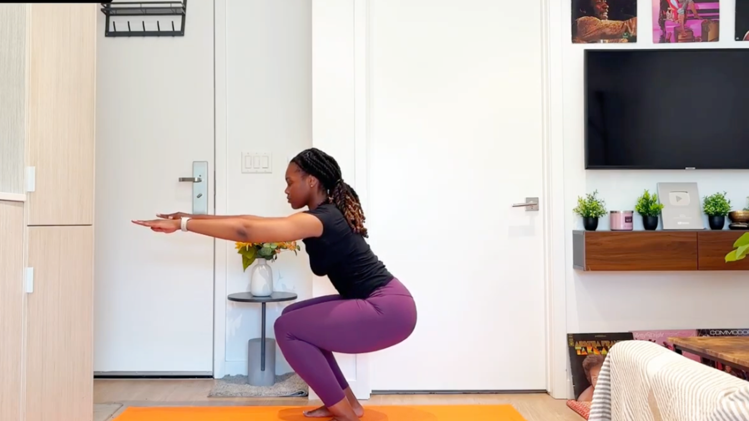 5-Minute Standing Yoga to Release Tension and Feel Good All Day