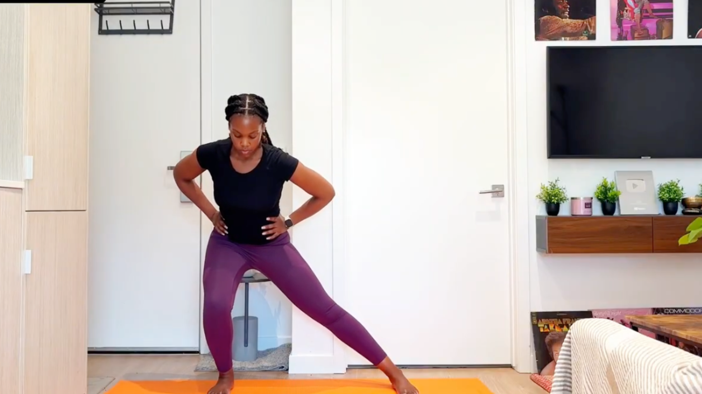 5-Minute Standing Yoga to Release Tension and Feel Good All Day