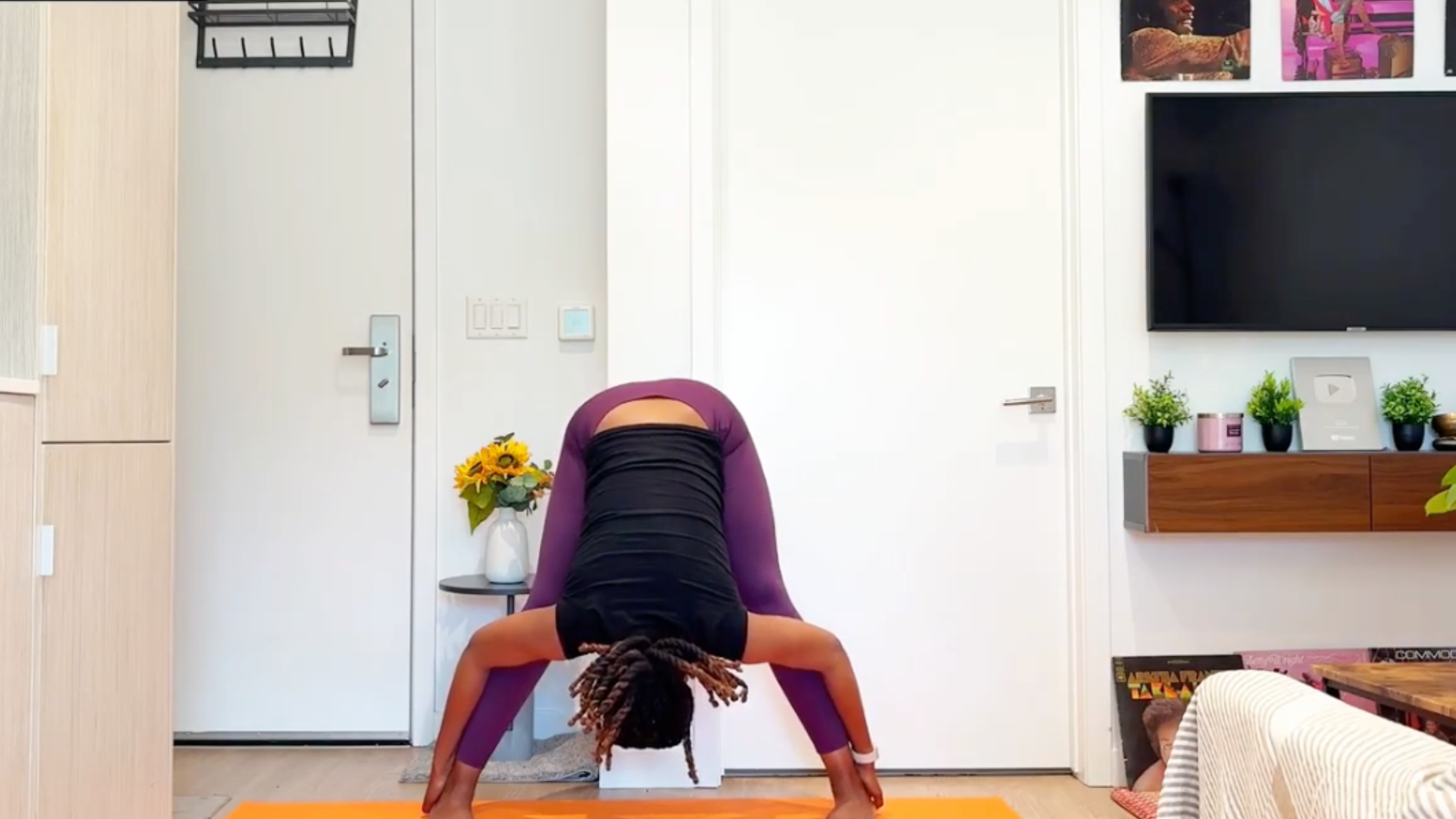 5-Minute Standing Yoga to Release Tension and Feel Good All Day
