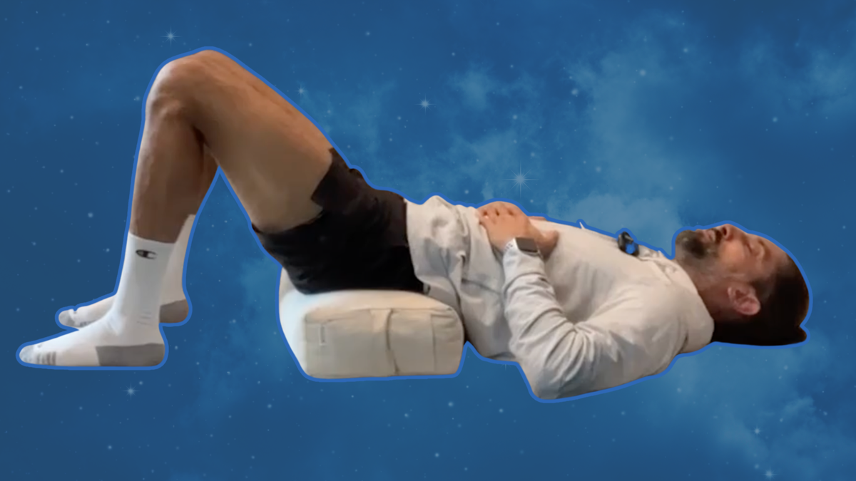 Feeling Restless? This Bedtime Yoga Practice Is Like a Lullaby for Your Body.